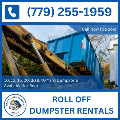 Roll Off Dumpster Rental DeKalb - Affordable Prices - 10, 20, 30 & 40 Yard